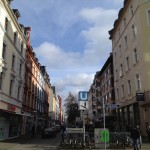 Höhenstraße: Hier beginnt nun wieder Bornheim