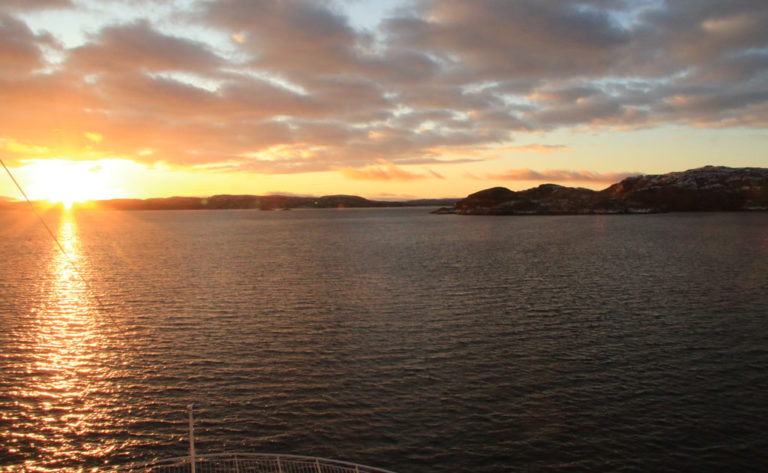 Von der Barentssee in den Varangerfjord.