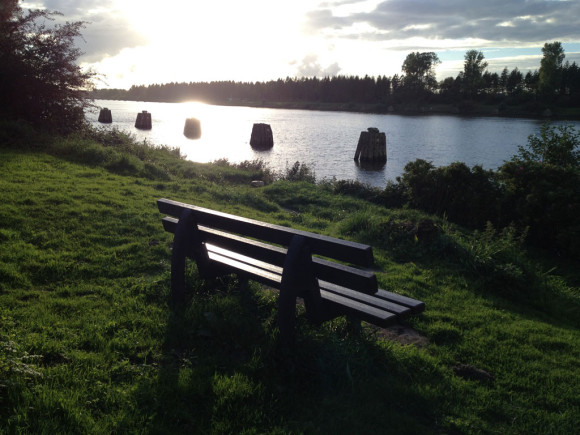 Abendstimmung bei Breiholz.