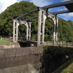 Schleuse des alten Eiderkanals bei Klein Königsförde.
