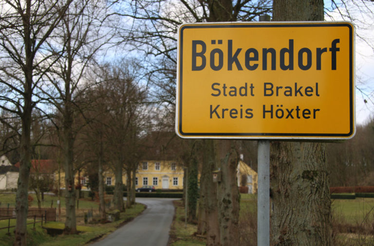 Der Bökerhof, Wohnsitz der Großeltern von Annette von Droste, liegt am Ortsrand von Bökendorf. Bild: Monika Gemmer