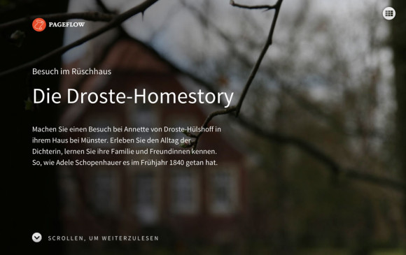 Eine Multimedia-Reportage aus dem Rüschhaus.
