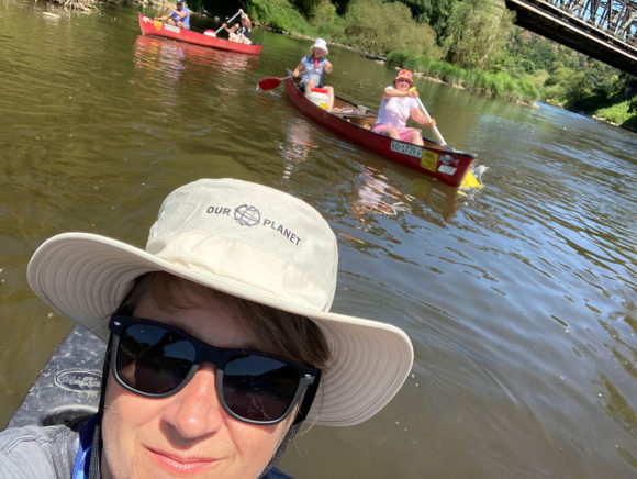 Paddeln auf der Lahn
