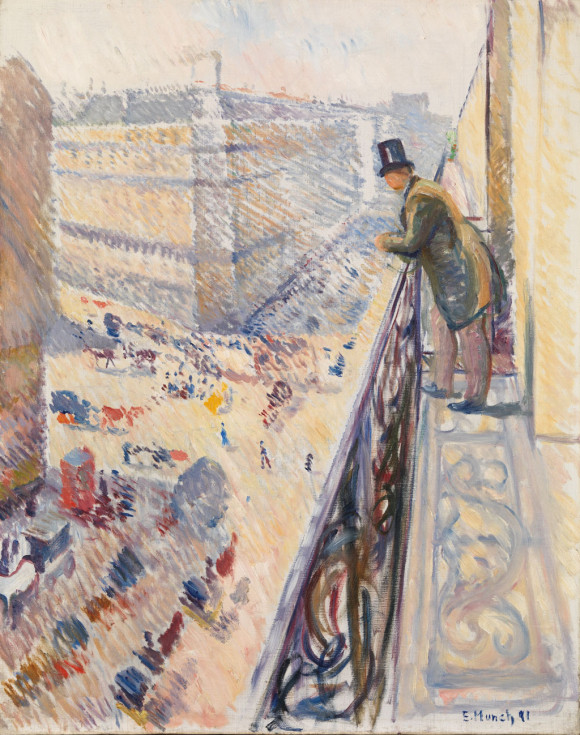 Munch: Rue Lafayette (1891)