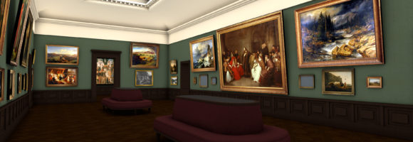 Das Städel Museum von 1878. Bild: Städel Museum