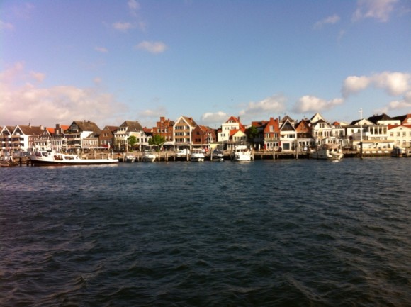Travemünde, vom Priwall aus gesehen.
